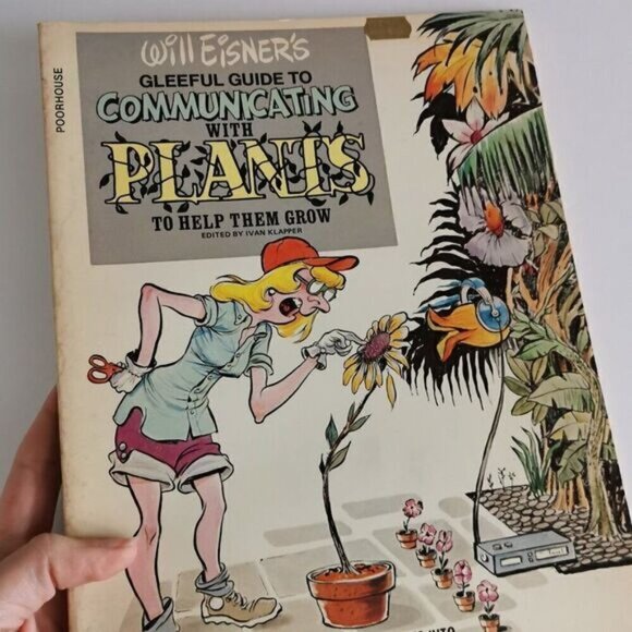 1974 Gleeful Guide to Communicating with Plants Will Eisner Comics Book Satire - Picture 1 of 10